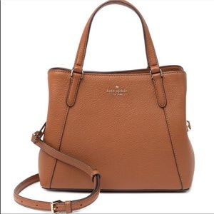 Kate Spade Jackson Medium Satchel Brown